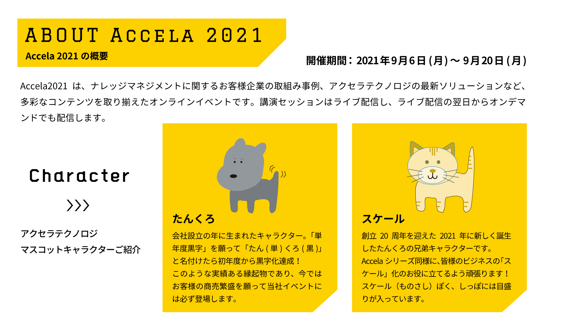 Accela2021の概要